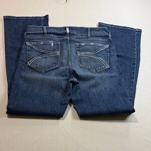 Ariat Women's Boot Cut Jeans in Deep Blue